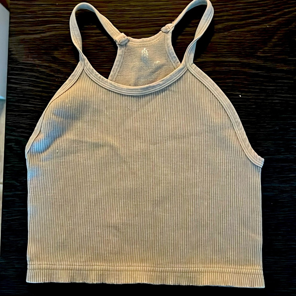 🔥$25 - Free People Happiness Runs Crop Tank Top